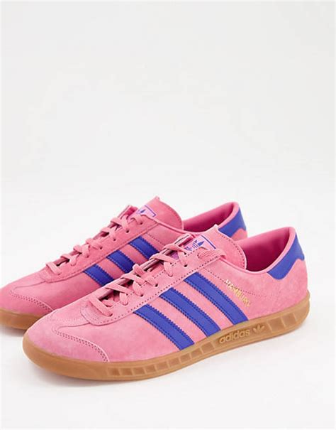 Adidas hamburg pink and blue